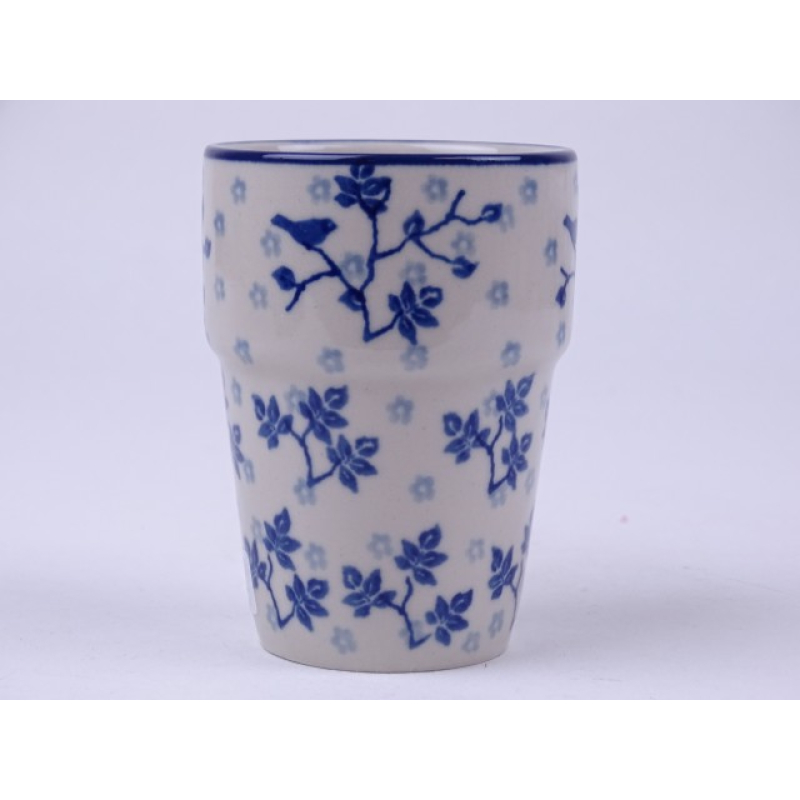 Bunzlau melkbeker 240 ml * 071-3206 vogeltjes *
