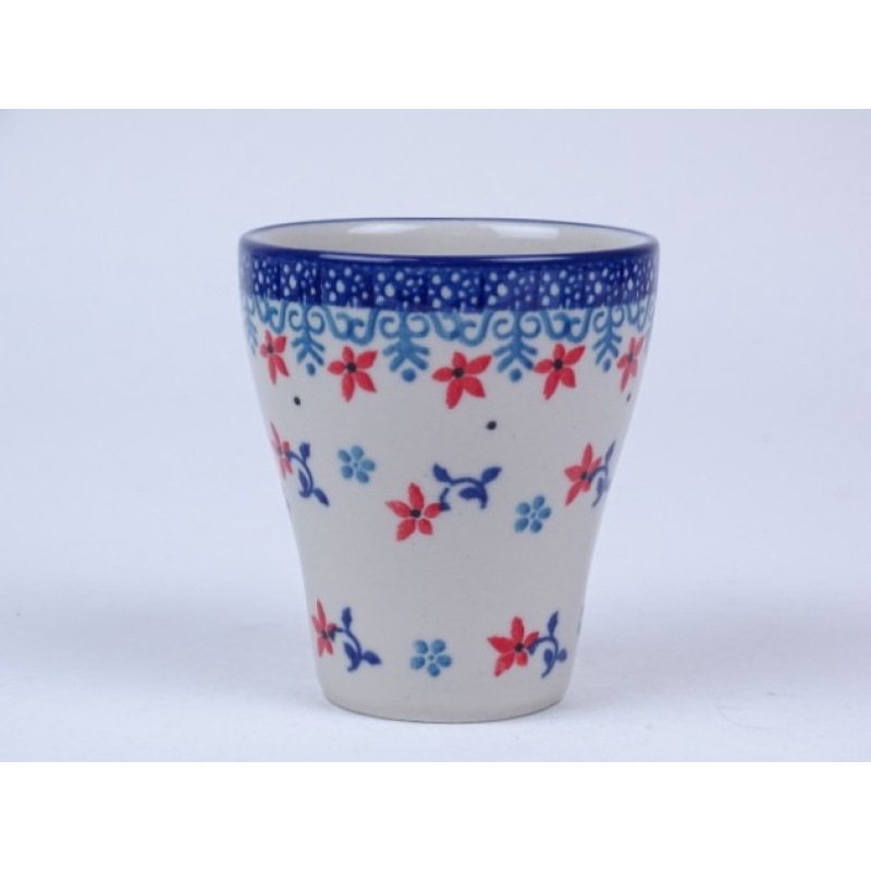 Bunzlau water/ melk beker 190 ml. * D19-2643 *