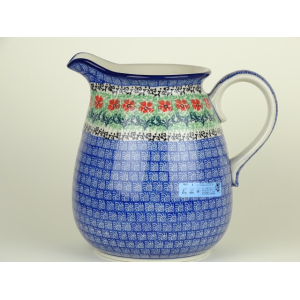 Bunzlau sap/ bloemen/ melk kan 2 liter  * 082-1916 *