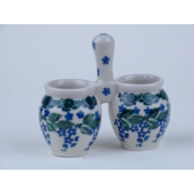 Bunzlau miniatuur saté prikkers vaatje 7,3 cm. * 850-1473 * Bunzlau miniatuur saté prikkers vaatje 7,3 cm. * 850-1473 *