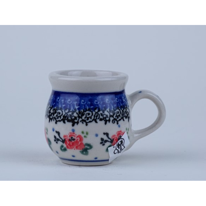 Bunzlau miniatuur bol mokje 4,5 cm.  * 313-1525 *