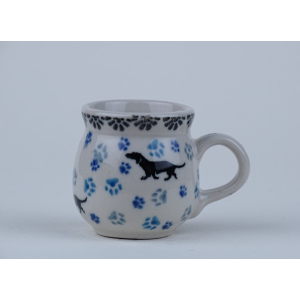 Bunzlau miniatuur bol mokje 4,5 cm. * 313-2151 *