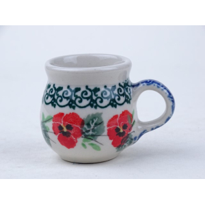 Bunzlau mini bol mokje 4,5 cm.  * 313- 2538 *