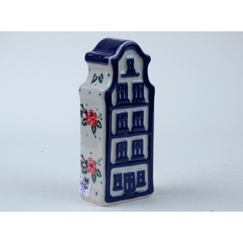 Bunzlau huisje 11,2 cm hoog. Van €28.95 nu voor €20.00 !!  * F85-1525 *