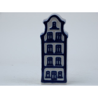 Bunzlau grachtenpandje 11,2 cm hoog.  * F85-1821 *