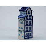 Bunzlau grachtenpandje 11,2 cm hoog.  * F85-1821 *