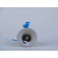 Bunzlau miniatuur kerstklokje 5 cm. * 308-1931 rudolf *