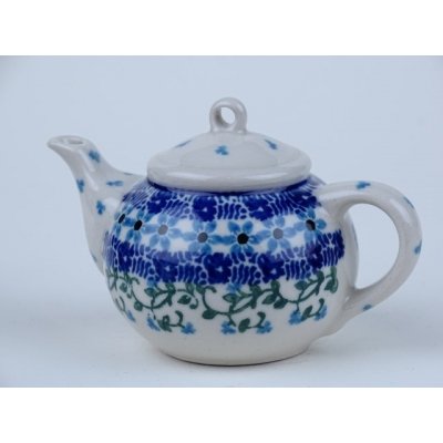 Bunzlau mini theepot hanger 6 cm. * F88-1820 * Bunzlau mini theepot hanger 6 cm. * F88-1820 *