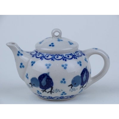 Bunzlau mini theepot hanger 6 cm. * F88-2706 * Bunzlau mini theepot hanger 6 cm. * F88-2706 *