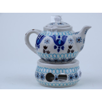 Bunzlau miniatuur theepotsetje * 300-1026 *