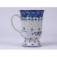 Bunzlau mok op voet 240 ml. * 243-1944 libelle *