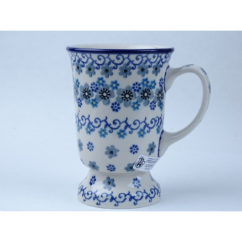 Bunzlau mok op voet 240 ml. * 243-2084 *