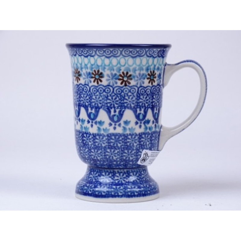 Bunzlau mok op voet 240 ml. * 243-2187 *