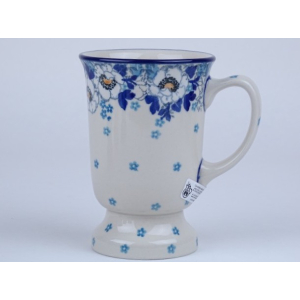 Bunzlau mok op voet 240 ml. * 243-2222 *