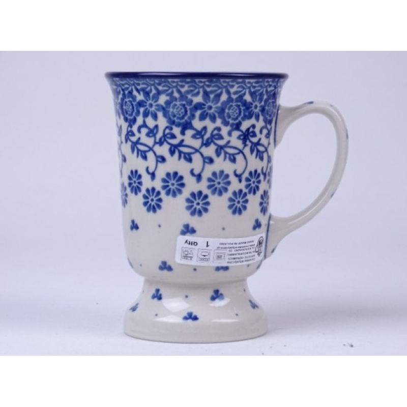 Bunzlau mok op voet 240 ml. * 243-2766 *