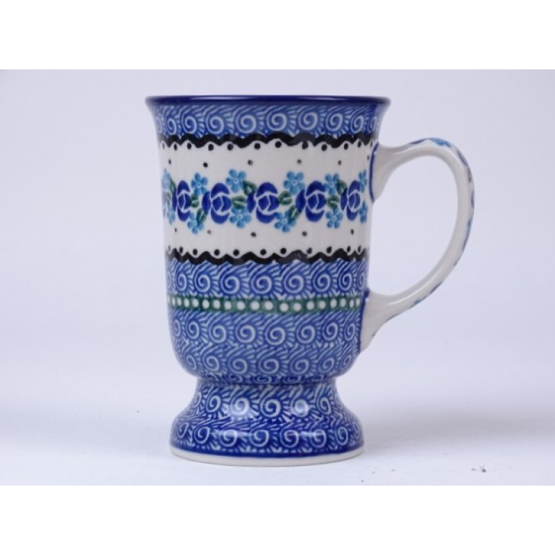 Bunzlau mok op voet 240 ml. * 243-882 *