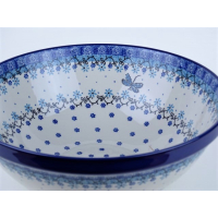 Bunzlau nest schaal 28 cm.  * 55-1944 libelle *