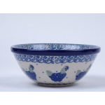 Bunzlau kom/ nest schaal 12,5 cm. * 556-2597 kippen *