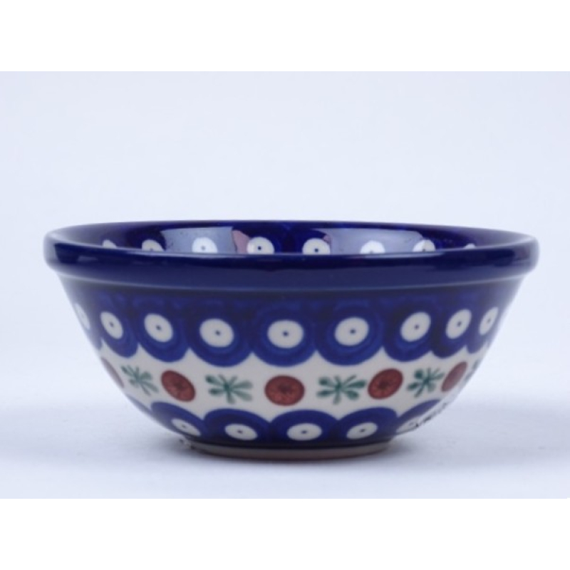 Bunzlau kom/ stapel schaaltje 12,2 cm.  * 556- 70X  *