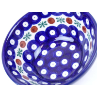 Bunzlau kom/ stapel schaaltje 12,2 cm.  * 556- 70X  *