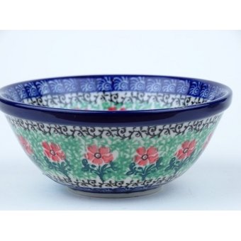 Bunzlau kom /nest schaaltje 12,5 cm * 556-rood *