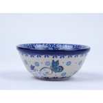 Bunzlau kom/ nestschaaltje 10 cm. * 558-2008 vlinder *