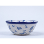 Bunzlau kom/ nest schaal 10 cm * 558-2393 veertjes *