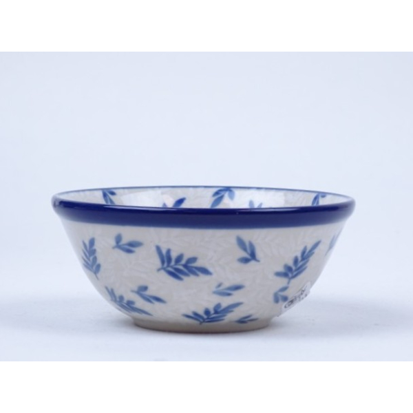 Bunzlau kom/ nest schaal 10 cm * 558-2393 veertjes *