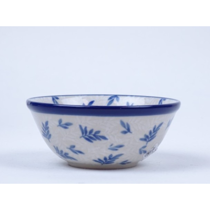 Bunzlau kom/ nest schaal 10 cm * 558-2393 veertjes *