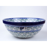 Bunzlau kom /nest 23,5 cm.  * 56-1934 vlinder *