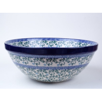 Bunzlau kom /nest 23,5 cm.  * 56-1934 vlinder *