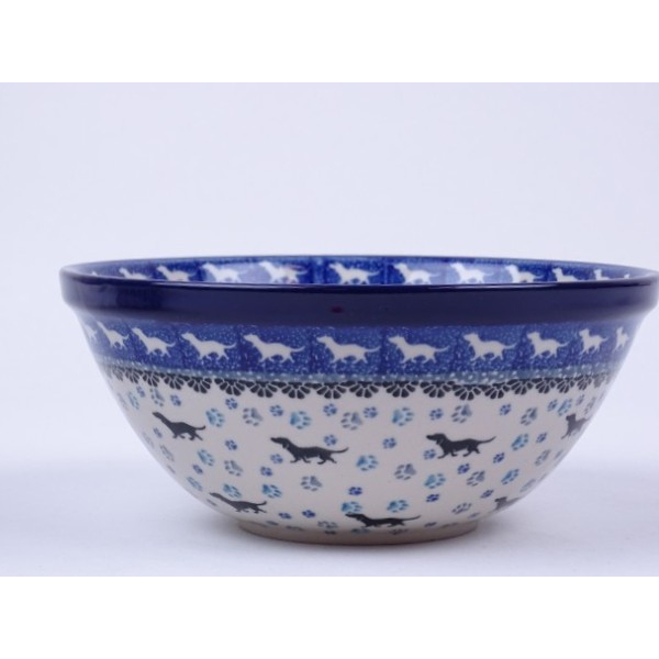 Bunzlau kom/nest 20 cm. * 057-2151 teckel *