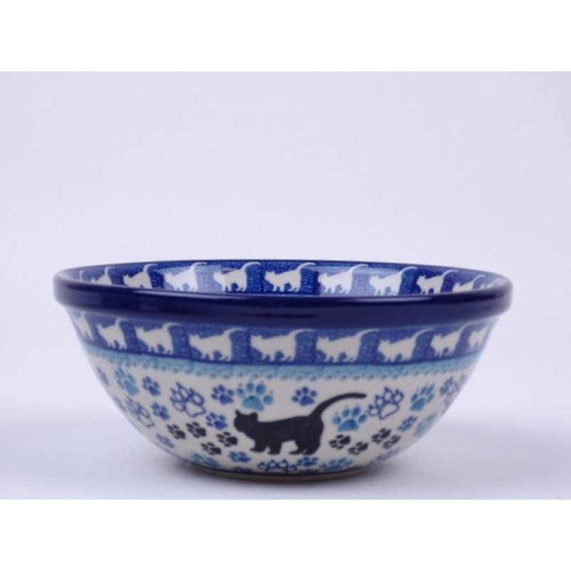 Bunzlau nest schaal 17 cm. * 58-1771 z. kat *