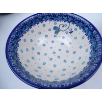 Bunzlau kom/ nest schaal 17 cm. * 58-2008 vlinder *