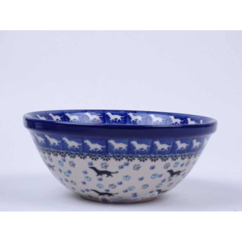 Bunzlau kom/ nest 17 cm.  * 58-2151 teckel *