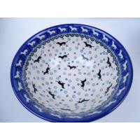 Bunzlau kom/ nest 17 cm.  * 58-2151 teckel *