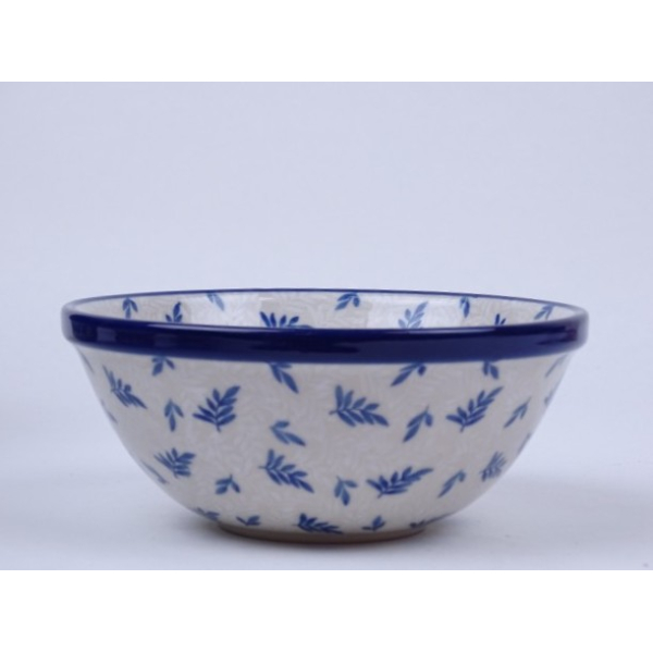 Bunzlau kom/ nest 17 cm.  * 058 -2393 veertjes *