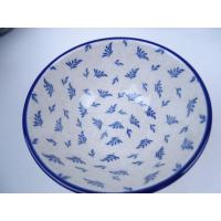 Bunzlau kom/ nest 17 cm.  * 058 -2393 veertjes *