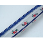 Bunzlau olijven bootje 31,5 cm.  * 924-1525 roosjes *