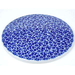 Bunzlau onderzetter plat 14 cm * F22-2396 *