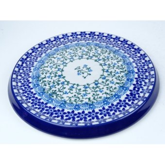 Bunzlau dikke onderzetter 22 cm. * 277-1821 *