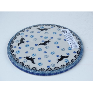 Bunzlau onderzetter plat 11,5 cm.  * 580-2151 *