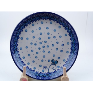 Bunzlau ontbijtbord 20 cm  * 086-2008 vlinder *