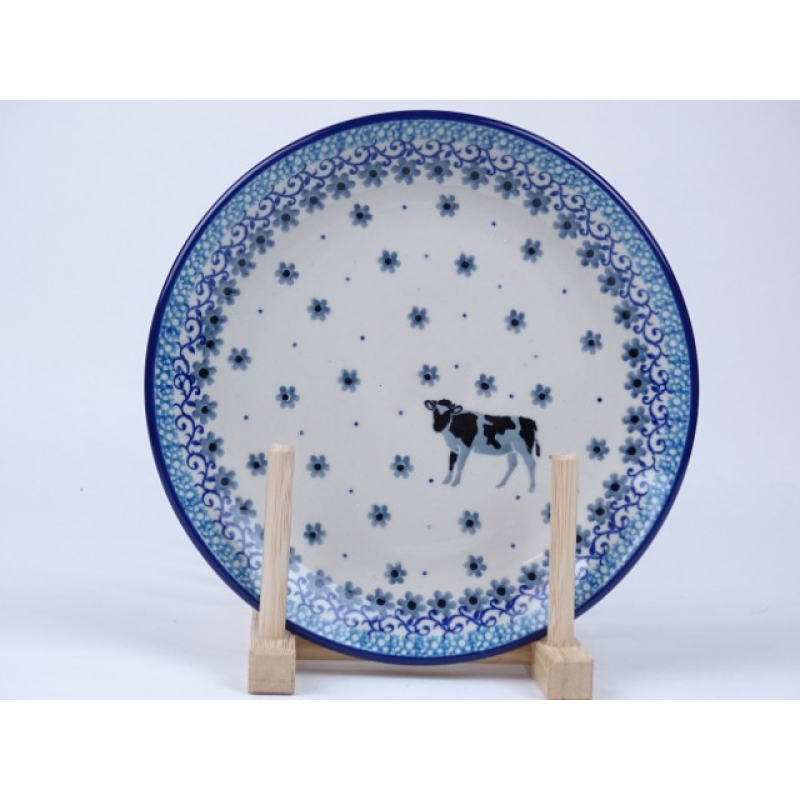 Bunzlau ontbijtbord 20 cm * 086-2823 koe *