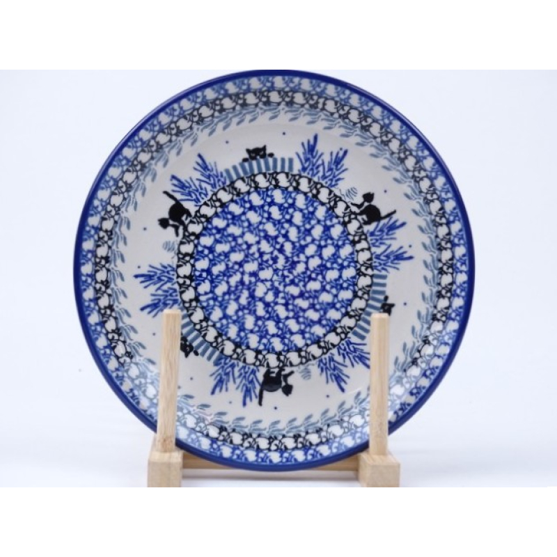 Bunzlau ontbijtbord 20 cm * 086-2827 poesjes  *