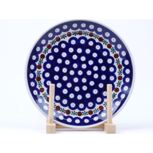 Bunzlau ontbijtbord 20 cm  * 086-70X met witte rand! *