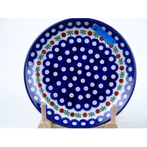 Bunzlau ontbijtbord 20 cm  * 086-70X met witte rand! *