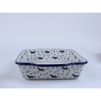 Bunzlau lasagne ovenschaal 28 cm * A39-2151 teckel *