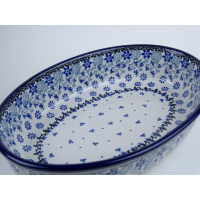 Bunzlau ovenschaal ovaal 27 cm.  maat L * 298-1829 *