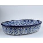 Bunzlau ovenschaal ovaal 27 cm.  maat L * 298-1829 *
